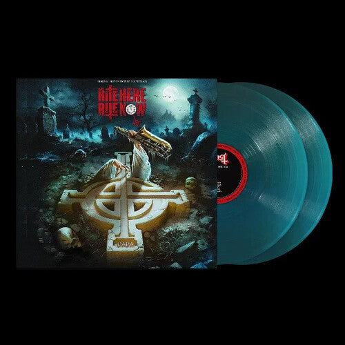 The Ghost: Rite Here Rite Now (Original Soundtrack) - Limited Translucent Sea Blue Colored Vinyl { Vinyl LP }