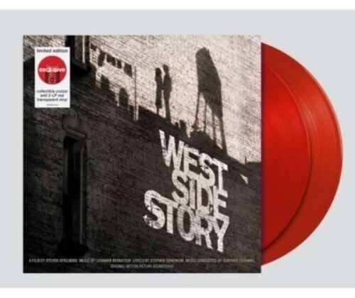 Leonard Bernstein: West Side Story (Original Soundtrack) - Red Colored Vinyl with Poster { Vinyl LP }