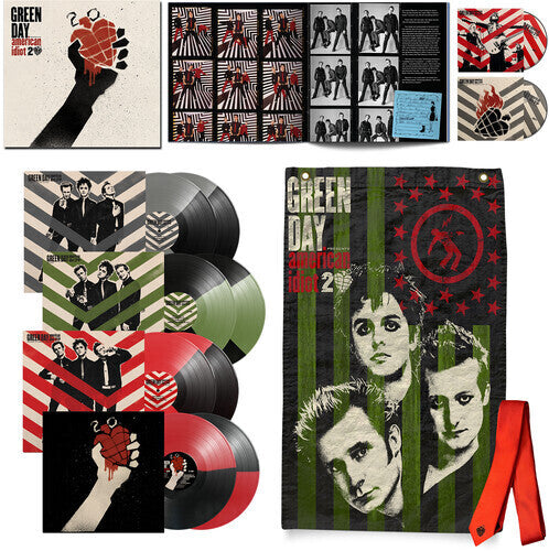 Green Day: American Idiot (20th Anniversary Deluxe Edition) [Split-Color 8LP + 2 Blu-ray] { Vinyl LP }