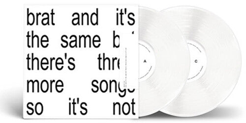 Charli XCX: Brat And It's The Same But There's Three More Songs So It's Not { Vinyl LP }