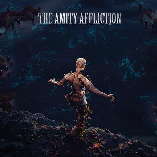 The Amity Affliction: Let The Ocean Take Me   (Sea Blue with Heavy White Splatter) { Vinyl LP }