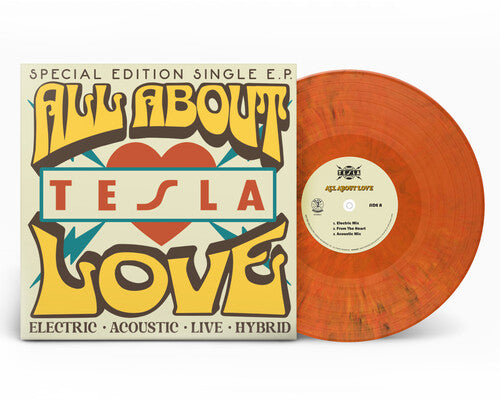 Tesla: All About Love - Orange { Vinyl LP }