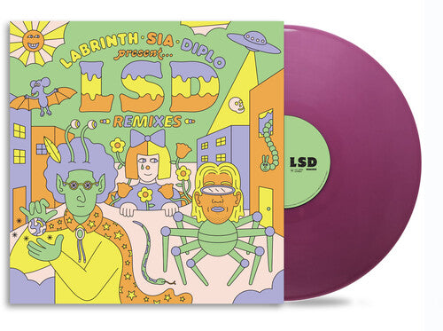 LSD: Labrinth, Sia & Diplo Present... LSD (Remixes) { Vinyl LP }
