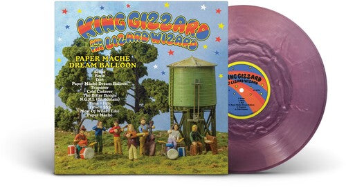 King Gizzard and the Lizard Wizard: Paper Mache Dream Balloon [Pink Seaglass Edition] { Vinyl LP }