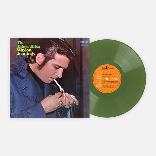 Waylon Jennings: Taker/Tulsa - 180-Gram Green Colored Vinyl { Vinyl LP }