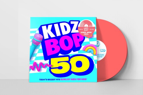 Kidz Bop Kids: Kidz Bop 50    [Neon Coral LP] { Vinyl LP }