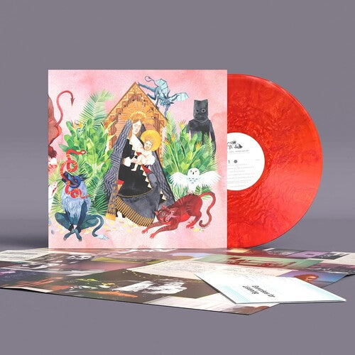 Father John Misty: I Love You, Honeybear Single LP Pearlescent Red { Vinyl LP }