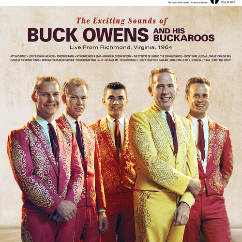 Buck Owens & His Buckaroos: The Exciting Sounds of Buck Owens And His Buckaroos Live From Richmond Virginia, 1964 (Strawberry Jam Colored Vinyl) { Vinyl LP }