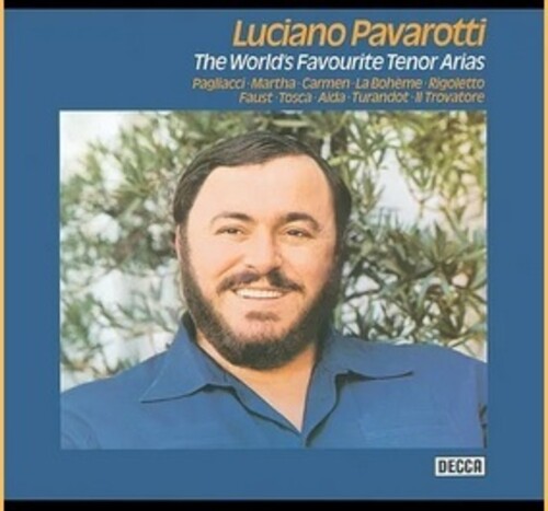 Luciano Pavarotti: The World's Favourite Tenor Arias { Vinyl LP }