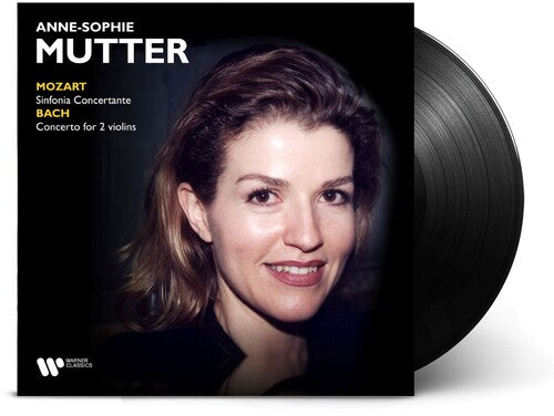 Anne-Sophie Mutter: Bach: Concerto for Two Violins / Mozart: Sinfonia Concertante { Vinyl LP }