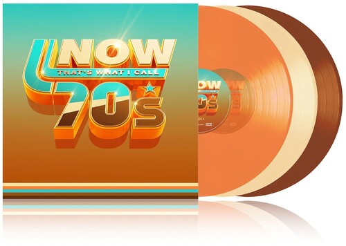 Various Artists: Now That's What I Call The 70's / Various - Orange, Beige & Brown Colored Vinyl { Vinyl LP }