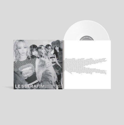 Le Sserafim: 'EASY-CRAZY-HOT' SPECIAL VINYL [SILVER WHITE] { Vinyl LP }