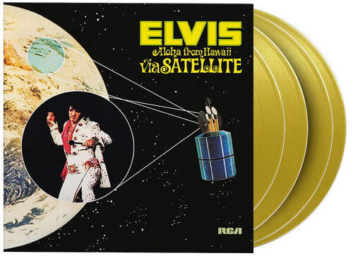 Elvis Presley: Aloha From Hawaii Via Satellite - Limited 180-Gram Yellow Colored Vinyl { Vinyl LP }