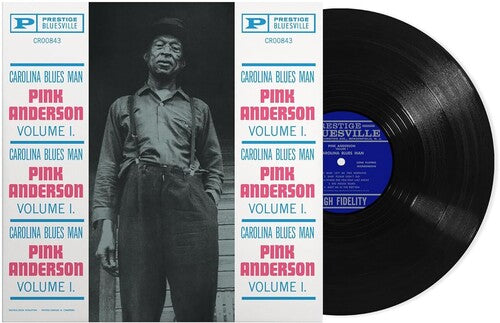 Pink Anderson: Vol. 1: Carolina Blues Man (Bluesville Acoustic Sounds Series) { Vinyl LP }