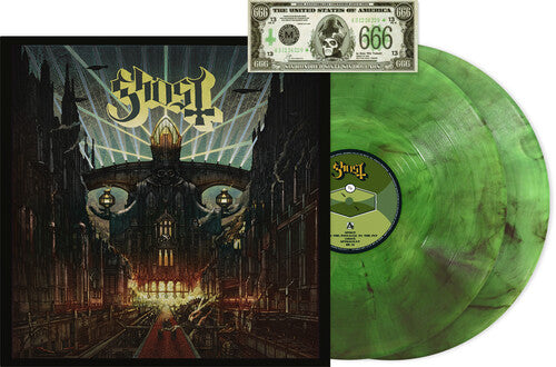 Ghost: Meliora: Deluxe 10th Anniversary - Green Smoke Colored Vinyl { Vinyl LP }