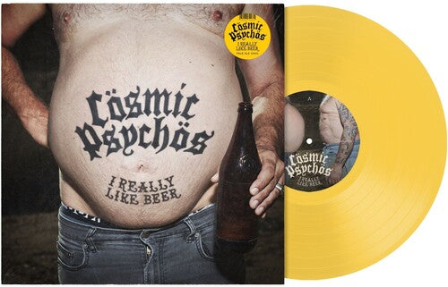 Cosmic Psychos: I Really Like Beer - Pale Ale Yellow { Vinyl LP }