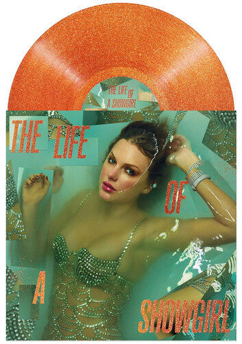 Taylor Swift: The Life of a Showgirl  [Orange Glitter Vinyl] { Vinyl LP }