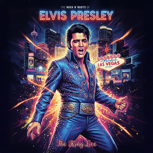 Elvis Presley: The Rock N Roots of - Blue { Vinyl LP }