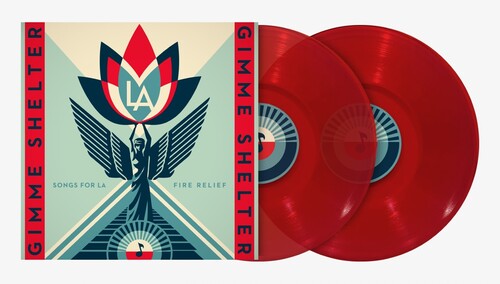 Various Artists: Gimme Shelter: Songs For La Fire Relief (RED 2xLP) { Vinyl LP }