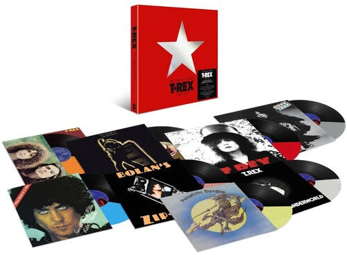 T.Rex: The Studio Albums 1970-1977 - Half & Half Colored Vinyl 8LP Box Set { Vinyl LP }