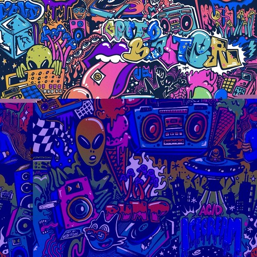 Gettoblaster: Acid Ice Cream { Vinyl LP }