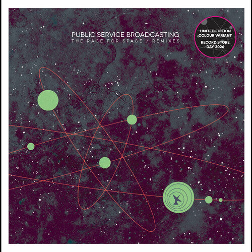 Public Service Broadcasting: The Race For Space (Remixes) { Vinyl LP }