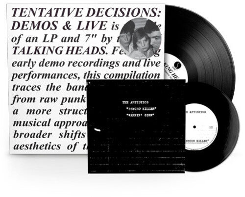 The Talking Heads: Tentative Decisions: Demos & Live { Vinyl LP }