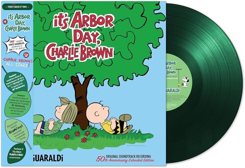 Vince Guaraldi: It's Arbor Day, Charlie Brown/Charlie Brown's All Stars (Forest Green vinyl) { Vinyl LP }