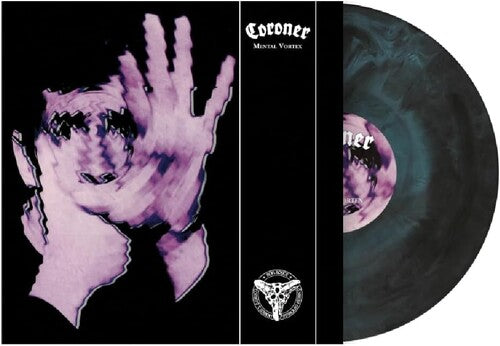 Coroner: Mental Vortex - Transparent Orange Splatter Vinyl In Gatefold Sleeve With Black Poly-Lined Inners { Vinyl LP }