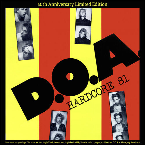 D.O.A.: Hardcore 81 { Vinyl LP }
