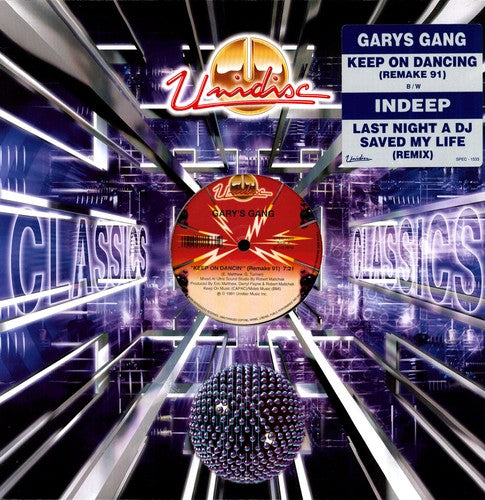 Gary's Gang: Last Night a DJ Saved My Life / Keep on Dancing { Vinyl LP }