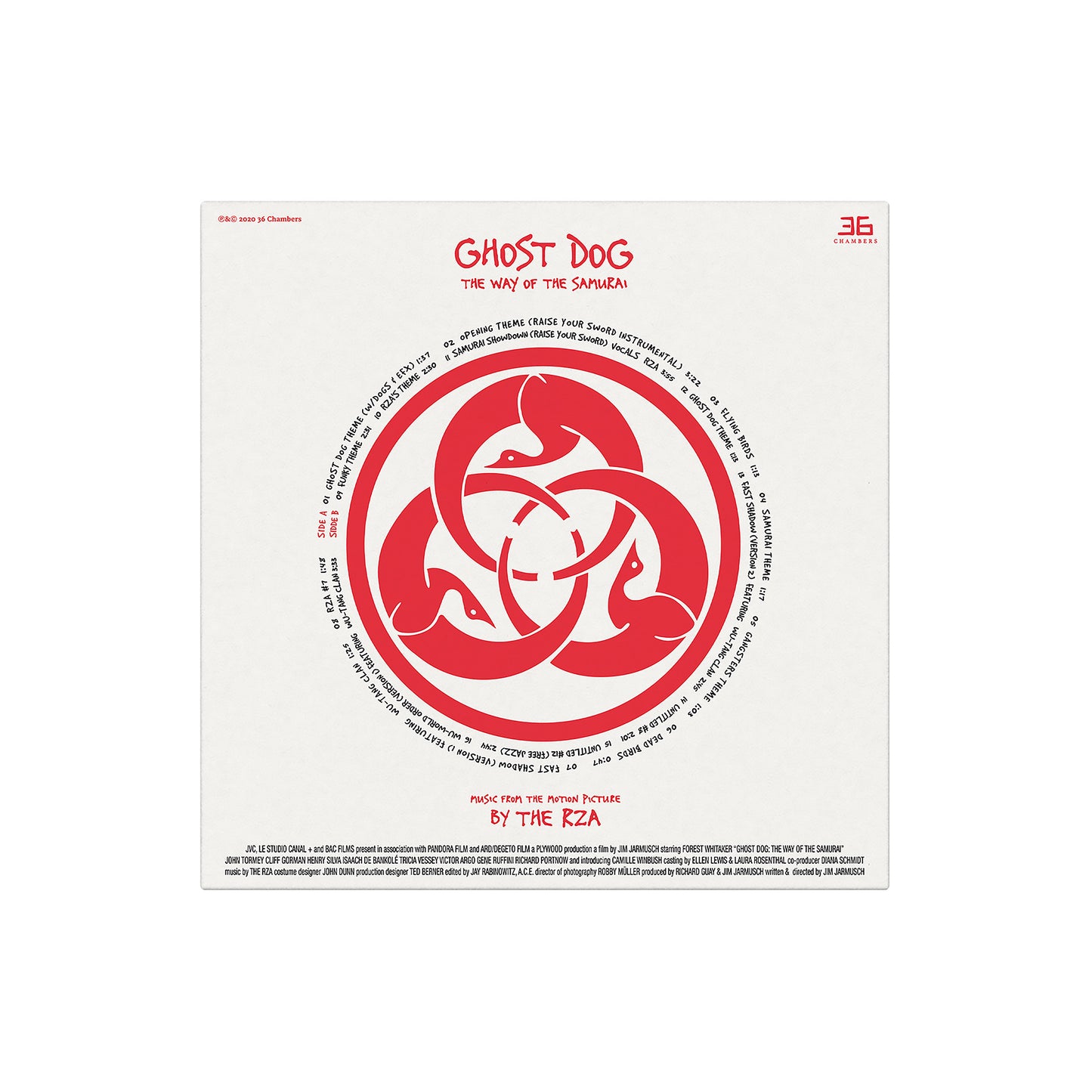 RZA: Ghost Dog - Original Motion Picture Score - Deluxe Edition Vinyl { Vinyl LP }